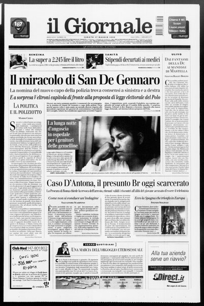 Il giornale : quotidiano del mattino